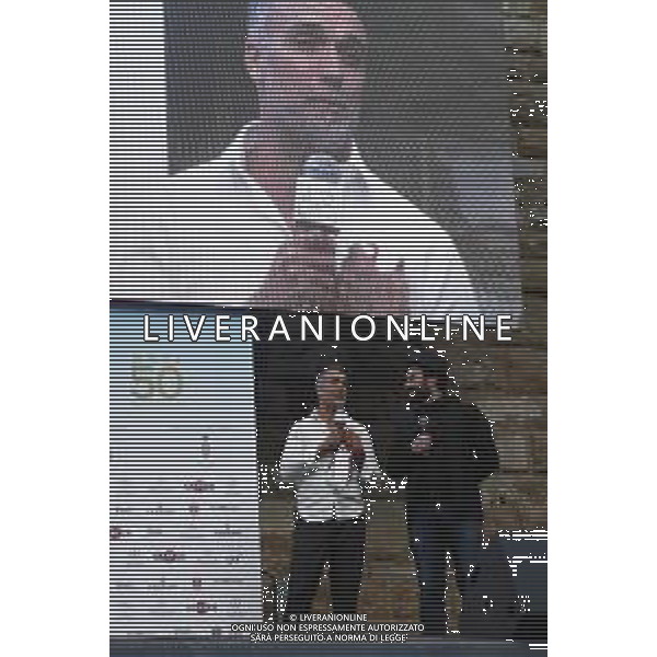 Firenze 31/03/2019 - Festeggiamenti in Piazza della Signoria per celebrare i 50 anni dil Gabriel Batistuta ©Claudio Zamagni/Agenzia Aldo Liverani