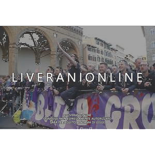 Firenze 31/03/2019 - Festeggiamenti in Piazza della Signoria per celebrare i 50 anni dil Gabriel Batistuta ©Claudio Zamagni/Agenzia Aldo Liverani