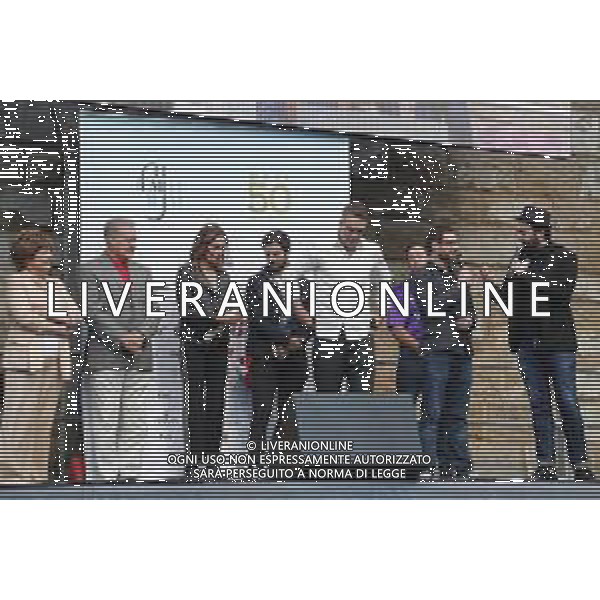 Firenze 31/03/2019 - Festeggiamenti in Piazza della Signoria per celebrare i 50 anni dil Gabriel Batistuta ©Claudio Zamagni/Agenzia Aldo Liverani