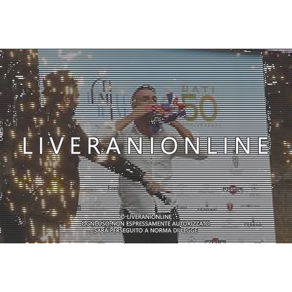 Firenze 31/03/2019 - Festeggiamenti in Piazza della Signoria per celebrare i 50 anni dil Gabriel Batistuta ©Claudio Zamagni/Agenzia Aldo Liverani