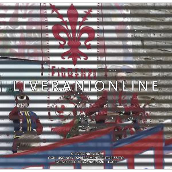 Firenze 31/03/2019 - Festeggiamenti in Piazza della Signoria per celebrare i 50 anni dil Gabriel Batistuta ©Claudio Zamagni/Agenzia Aldo Liverani