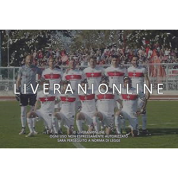 IMOLA 31 03 2019 IMOLESE CALCIO-TRIESTINA SERIE C NELLA FOTO LA FORMAZIONE DELLA SQUADRA TRIESTINA CALCIO SANNA / AGENZIA ALDO LIVERANI SAS