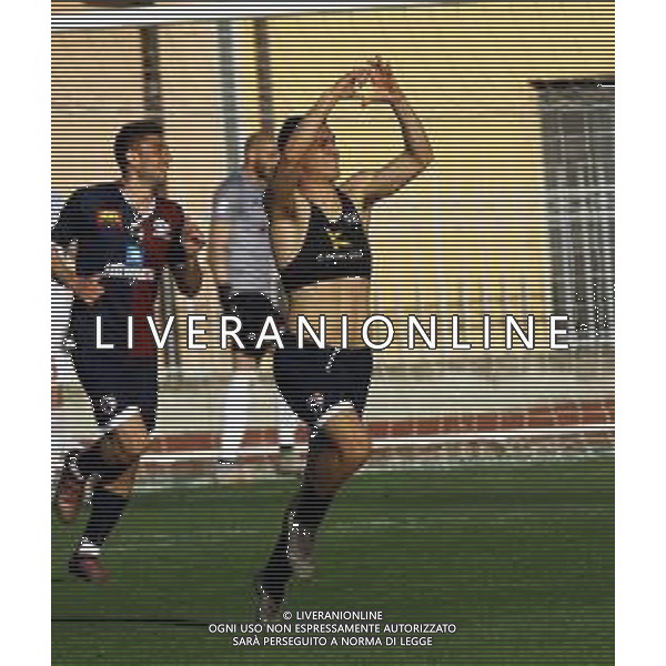 IMOLA 31 03 2019 IMOLESE CALCIO-TRIESTINA SERIE C NELLA FOTO ESULTANZA DI NICOLA MOSTI DOPO IL GOL DELLA VITTORIA IMOLESE SANNA / AGENZIA ALDO LIVERANI SAS