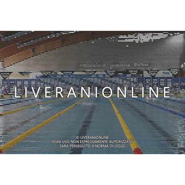 Riccione 02/04/2019 - Campionati Assoluti di Nuoto - nella foto: Veduta interna della piscina dello stadio del nuoto ©Claudio Zamagni/Agenzia Aldo Liverani