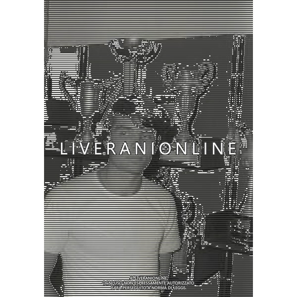 RETROSPETTIVA CLAUDIO AMBU CALCIATORE NELLA FOTO CLAUDIO AMBU AG ALDO LIVERANI SAS