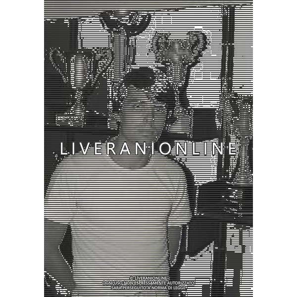 RETROSPETTIVA CLAUDIO AMBU CALCIATORE NELLA FOTO CLAUDIO AMBU AG ALDO LIVERANI SAS