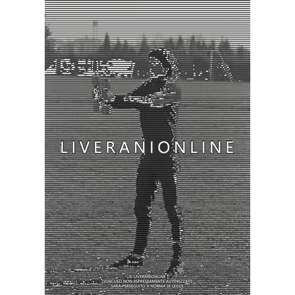 RETROSPETTIVA CLAUDIO AMBU CALCIATORE NELLA FOTO CLAUDIO AMBU AG ALDO LIVERANI SAS