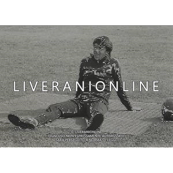 RETROSPETTIVA CLAUDIO AMBU CALCIATORE NELLA FOTO CLAUDIO AMBU AG ALDO LIVERANI SAS