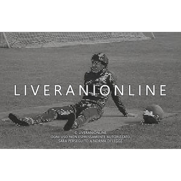 RETROSPETTIVA CLAUDIO AMBU CALCIATORE NELLA FOTO CLAUDIO AMBU AG ALDO LIVERANI SAS