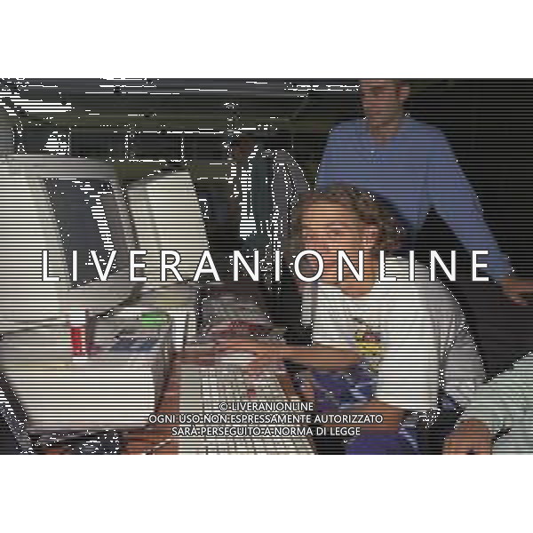 01-09-1997 MILANO REDAZIONE DELLA GAZZETTA DELLO SPORT IN VIA SOLFERINO 28 VISITA DEL CAMPIONE DI MOTOCICLISMO VALENTINO ROSSI NELLA FOTO VALENTINO ROSSI AG ALDO LIVERANI SAS