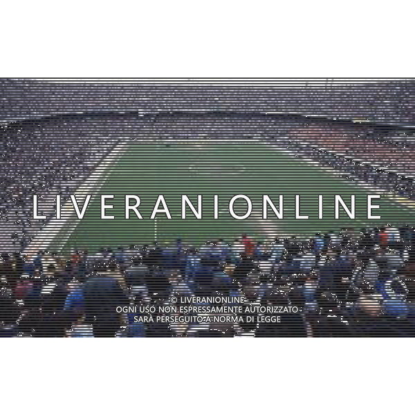 STADIO MEAZZA, di San Siro Milano, ospita le gare interne di Inter e Milan - RETROSPETTIVA Nella foto nel 1985 Veduta panoramica interna ©ARCHIVIO / AGENZIA ALDO LIVERANI SAS