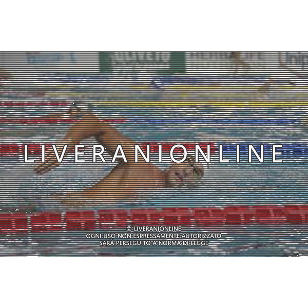 Riccione 04/04/2019 - Campionati Assoluti di Nuoto - nella foto: gabriele detti in riscaldamento ©Claudio Zamagni/Agenzia Aldo Liverani
