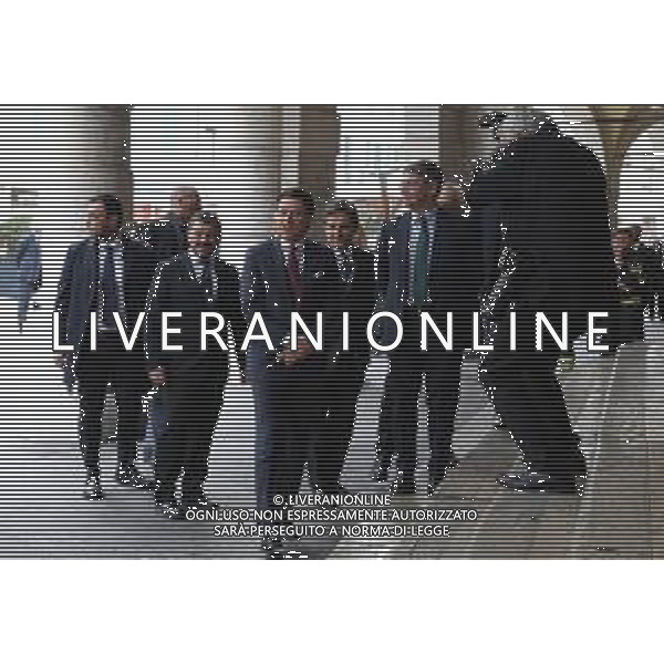 il premier Giuseppe Conte al Teatro Grande per la seconda edizione del Family Business, Brescia 5 aprile 2019. Ph Fotolive Filippo Venezia / AGENZIA ALDO LIVERANI SAS