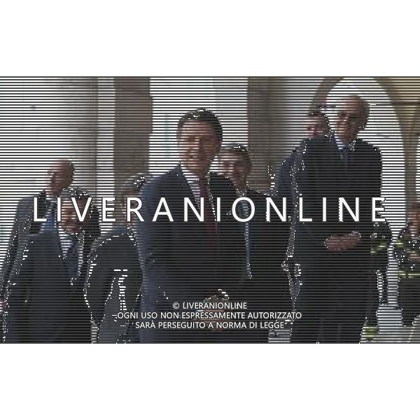 il premier Giuseppe Conte al Teatro Grande per la seconda edizione del Family Business, Brescia 5 aprile 2019. Ph Fotolive Filippo Venezia / AGENZIA ALDO LIVERANI SAS