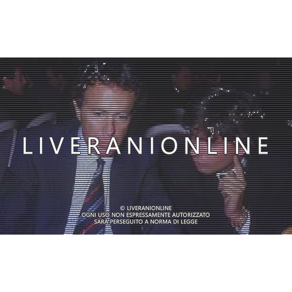 RETROSPETTIVA CESARE FIORIO DIRIGENTE SPORTIVO ITALIANO NELLA FOTO CESARE FIORIO CON IL FIGLIO ALESSANDRO AG ALDO LIVERANI SAS