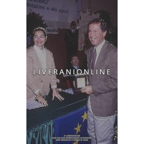 RETROSPETTIVA CESARE FIORIO DIRIGENTE SPORTIVO ITALIANO NELLA FOTO CESARE FIORIO CON ROSANNA SCHIAFFINO AG ALDO LIVERANI SAS 