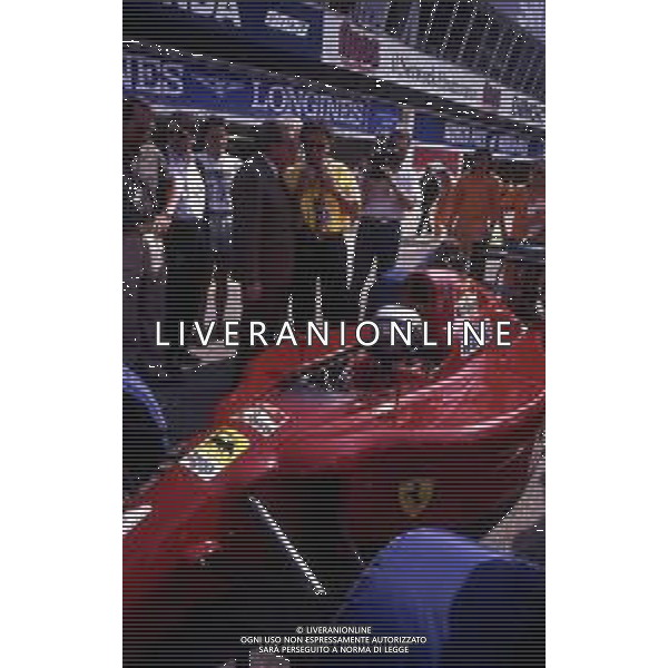 RETROSPETTIVA CESARE FIORIO DIRIGENTE SPORTIVO ITALIANO NELLA FOTO CESARE FIORIO CON ALAIN PROST AG ALDO LIVERANI SAS