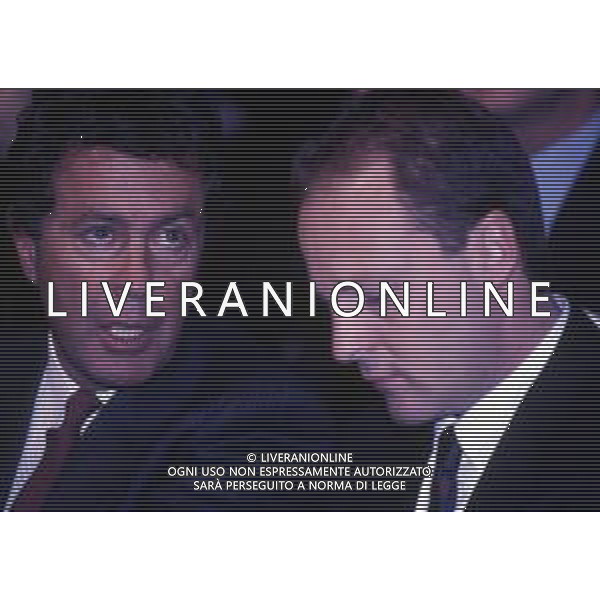 RETROSPETTIVA CESARE FIORIO DIRIGENTE SPORTIVO ITALIANO NELLA FOTO CESARE FIORIO CON MARIO ANDRETTI AG ALDO LIVERANI SAS 