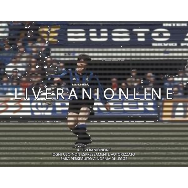 1985-1986 RETROSPETTIVA MARCO TARDELLI CALCIATORE NELLA FOTO MARCO TARDELLI CON LA MAGLIA DELL\'INTER AG ALDO LIVERANI SAS