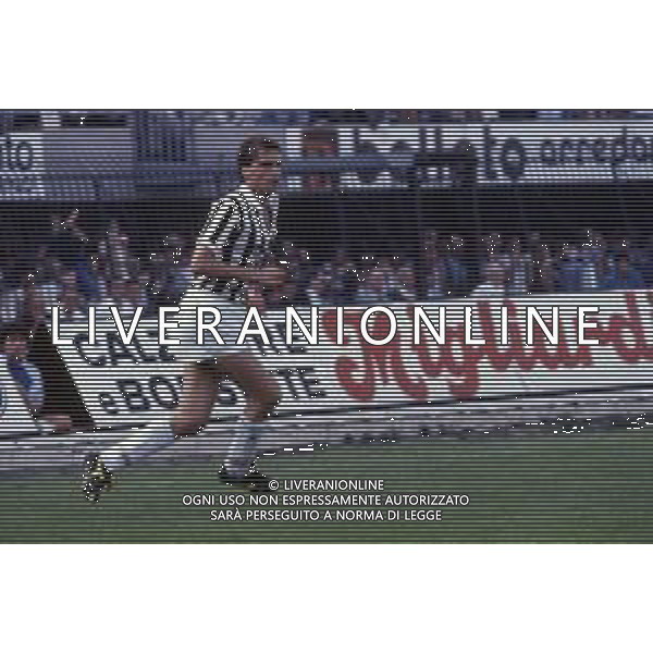 RETROSPETTIVA MARCO TARDELLI CALCIATORE NELLA FOTO MARCO TARDELLI CON LA MAGLIA DELLA JUVENTUS AG ALDO LIVERANI SAS 