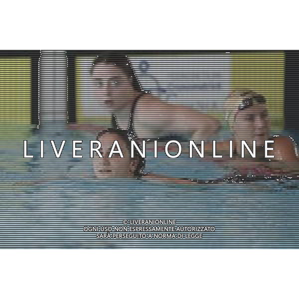 Riccione 06/04/2019 - Campionati Assoluti di Nuoto - nella foto: Simona Quadarella ilaria cusinato ©Claudio Zamagni/Agenzia Aldo Liverani