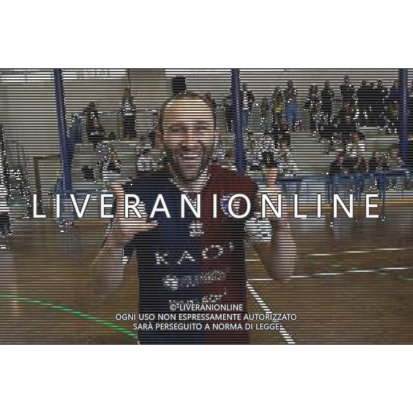 IMOLA 13 04 2019 CAOS IMOLA CALCIO A5-MACCAN PRATA NELLA FOTO CAPITANO VIGNOLI IGOR CAOS IMOLA CALCIO A5 FOTO GIANNI SANNA-AG ALDO LIVERANI SAS