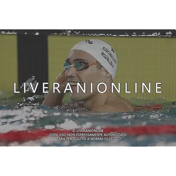 Riccione 06/04/2019 - Campionati Assoluti di Nuoto - nella foto: esultanza fabio scozzoli ©Claudio Zamagni/Agenzia Aldo Liverani