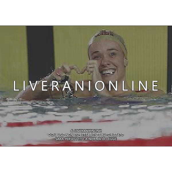 Riccione 06/04/2019 - Campionati Assoluti di Nuoto - nella foto: esultanza margherita panziera ©Claudio Zamagni/Agenzia Aldo Liverani