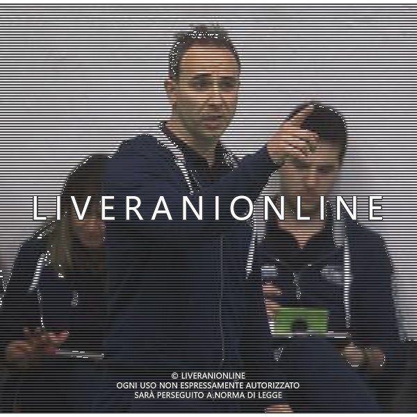 IMOLA 07 04 2019 PALLAVOLO CLAI IMOLA-BOLOGNA 3-1 PROMOZIONE IN B1 NELLA FOTO ALLENATORE MANUEL TURRINI CLAI IMOLA FOTO GIANNI SANNA-AG ALDO LIVERANI SAS