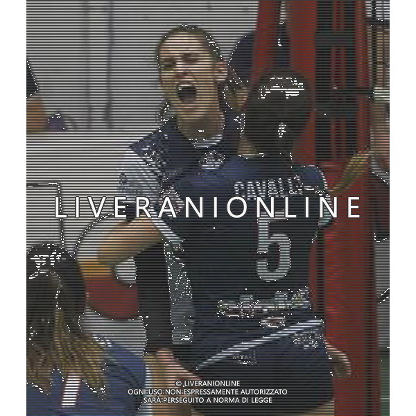 IMOLA 07 04 2019 PALLAVOLO CLAI IMOLA-BOLOGNA 3-1 PROMOZIONE IN B1 NELLA FOTO ALICE TESANOVIC CLAI IMOLA FOTO GIANNI SANNA-AG ALDO LIVERANI SAS