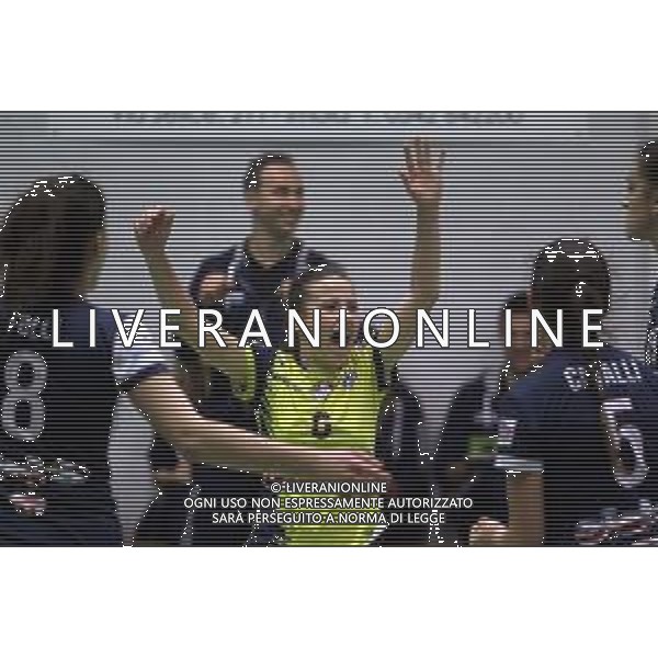 IMOLA 07 04 2019 PALLAVOLO CLAI IMOLA-BOLOGNA 3-1 PROMOZIONE IN B1 NELLA FOTO DAL MONTE SOFIA CLAI IMOLA FOTO GIANNI SANNA-AG ALDO LIVERANI SAS