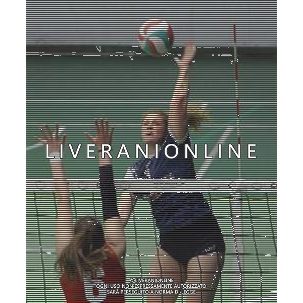 IMOLA 07 04 2019 PALLAVOLO CLAI IMOLA-BOLOGNA 3-1 PROMOZIONE IN B1 NELLA FOTO GIULIA COLLET CLAI IMOLA FOTO GIANNI SANNA-AG ALDO LIVERANI SAS