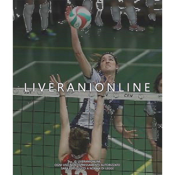 IMOLA 07 04 2019 PALLAVOLO CLAI IMOLA-BOLOGNA 3-1 PROMOZIONE IN B1 NELLA FOTO FERRACCI ELISA CLAI IMOLA FOTO GIANNI SANNA-AG ALDO LIVERANI SAS