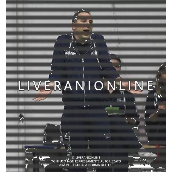 IMOLA 07 04 2019 PALLAVOLO CLAI IMOLA-BOLOGNA 3-1 PROMOZIONE IN B1 NELLA FOTO MANUEL TURRINI ALLENATORE CLAI IMOLA FOTO GIANNI SANNA-AG ALDO LIVERANI SAS