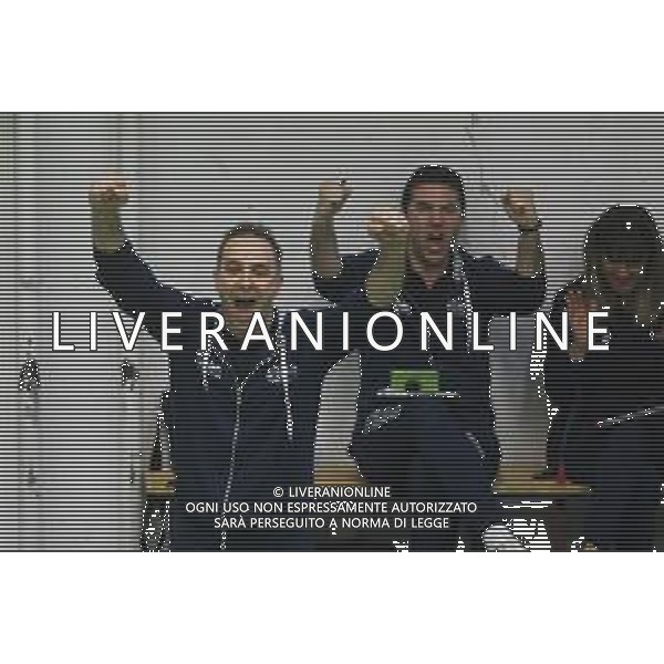 IMOLA 07 04 2019 PALLAVOLO CLAI IMOLA-BOLOGNA 3-1 PROMOZIONE IN B1 NELLA FOTO MANUEL TURRINI ALLENATORE CLAI IMOLA FOTO GIANNI SANNA-AG ALDO LIVERANI SAS
