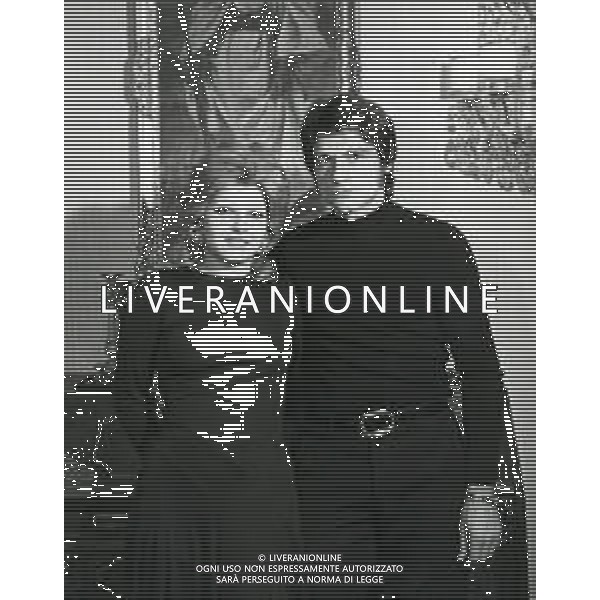 RETROSPETTIVA MARIO BERTINI CALCIATORE NELLA FOTO MARIO BERTINI CON LA MOGLIE AG ALDO LIVERANI SAS