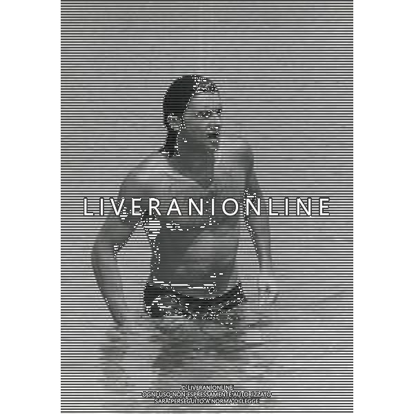 RETROSPETTIVA MARIO BERTINI CALCIATORE NELLA FOTO MARIO BERTINI AG ALDO LIVERANI SAS