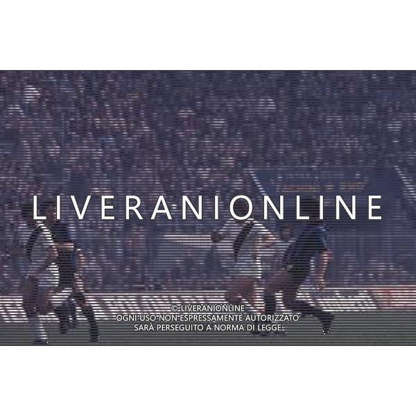 RETROSPETTIVA MARIO BERTINI CALCIATORE NELLA FOTO MARIO BERTINI CON LA MAGLIA DELL\'INTER AG ALDO LIVERANI SAS