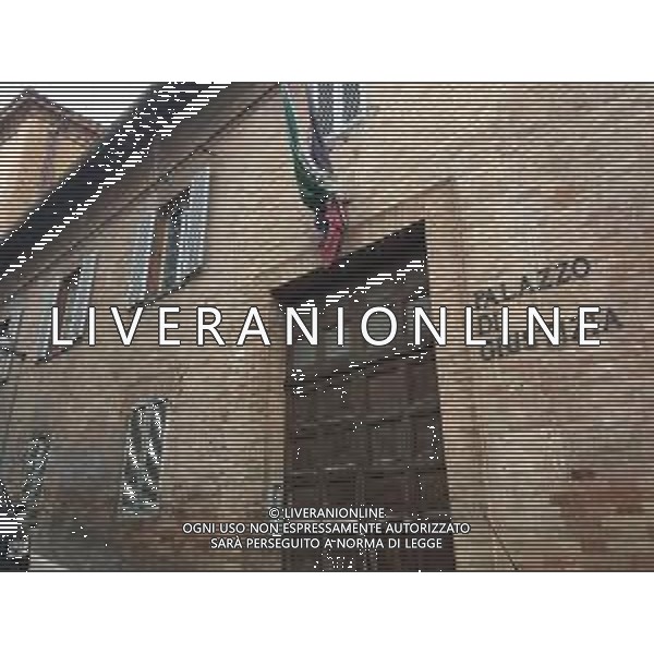 URBINO -PANORAMICHE VICOLI STRADE NELLA FOTO PALAZZO DI GIUSTIZIA AG ALDO LIVERANI SAS