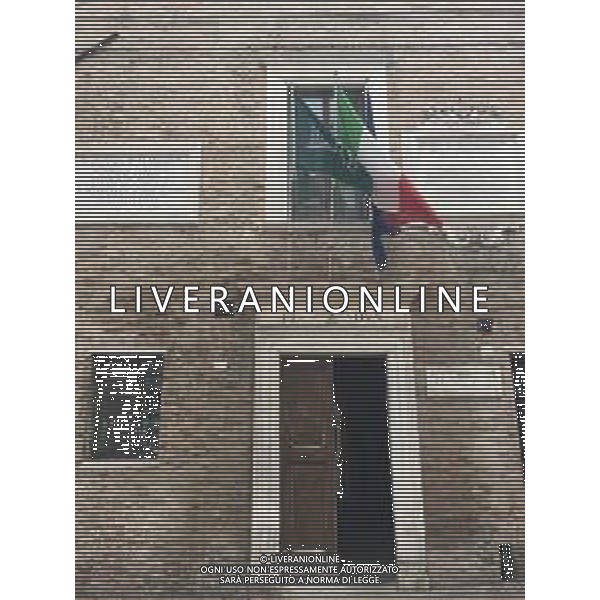 URBINO -PANORAMICHE VICOLI STRADE NELLA FOTO IL MUNICIPIO DI URBINO AG ALDO LIVERANI SAS
