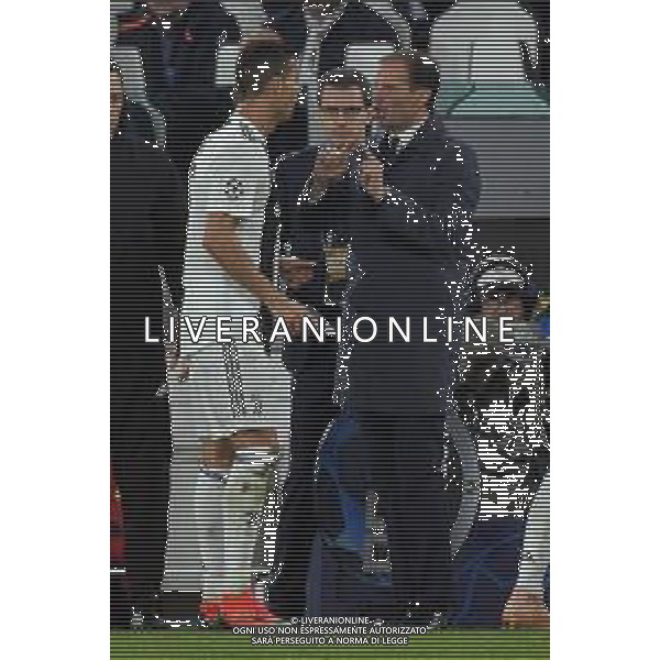 Torino 07.11.2018 Allianz Stadium 07.11.2018 Juventus vs Manchester United FC ©Falzone/Agenzia Aldo Liverani NELLA FOTO : CRISTIANO RONALDO-MASSIMILIANO ALLEGRI