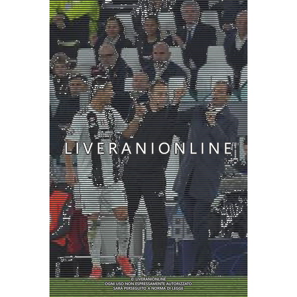 Torino 07.11.2018 Allianz Stadium 07.11.2018 Juventus vs Manchester United FC ©Falzone/Agenzia Aldo Liverani NELLA FOTO : CRISTIANO RONALDO-MASSIMILIANO ALLEGRI