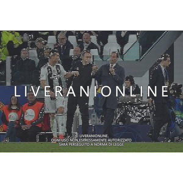 Torino 07.11.2018 Allianz Stadium 07.11.2018 Juventus vs Manchester United FC ©Falzone/Agenzia Aldo Liverani NELLA FOTO : CRISTIANO RONALDO-MASSIMILIANO ALLEGRI