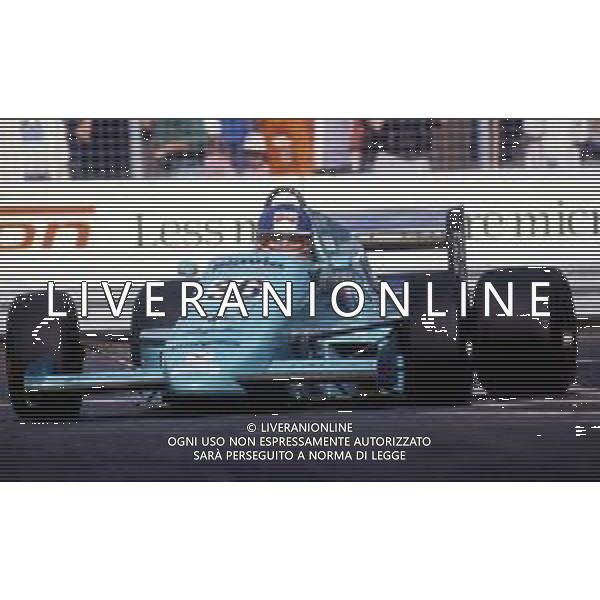 IVAN CAPELLI, Pilota Automobilistico di Formula 1 sulla Leyton House - RETROSPETTIVA ©ARCHIVIO / AGENZIA ALDO LIVERANI SAS