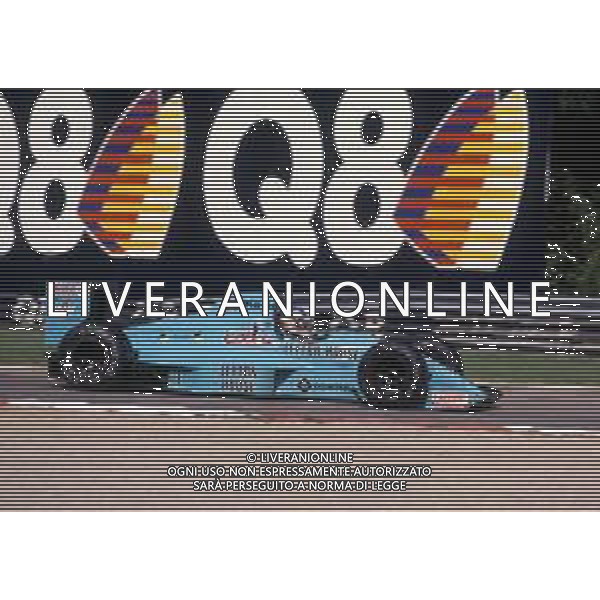 IVAN CAPELLI, Pilota Automobilistico di Formula 1 sulla Leyton House - RETROSPETTIVA ©ARCHIVIO / AGENZIA ALDO LIVERANI SAS