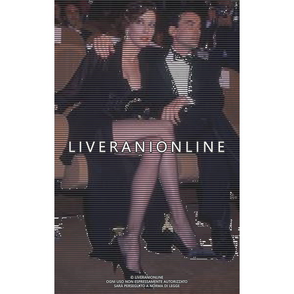 CLARISSA BURT, attrice e modella statunitense naturalizzata italiana - RETROSPETTIVA Nella foto con Massimo Troisi ©ARCHIVIO / AGENZIA ALDO LIVERANI SAS