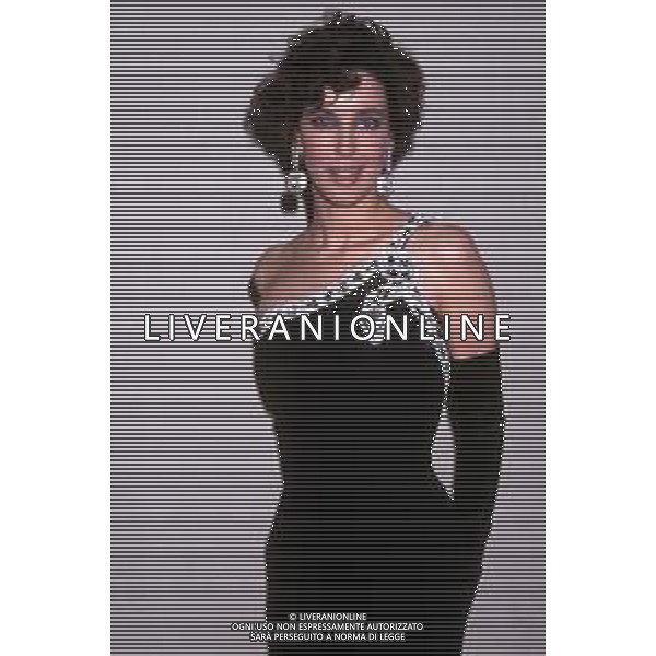 CLARISSA BURT, attrice e modella statunitense naturalizzata italiana - RETROSPETTIVA ©ARCHIVIO / AGENZIA ALDO LIVERANI SAS