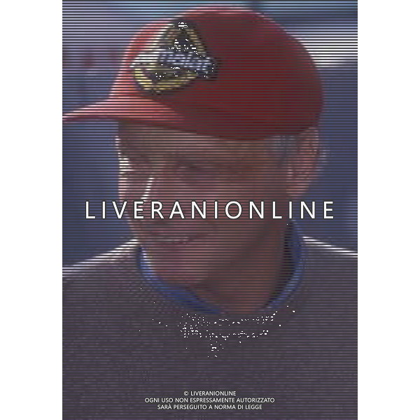RETROSPETTIVA NIKI LAUDA PILOTA F1 E DIRIGENTE SPORTIVO NELLA FOTO NIKI LAUDA AG ALDO LIVERANI SAS
