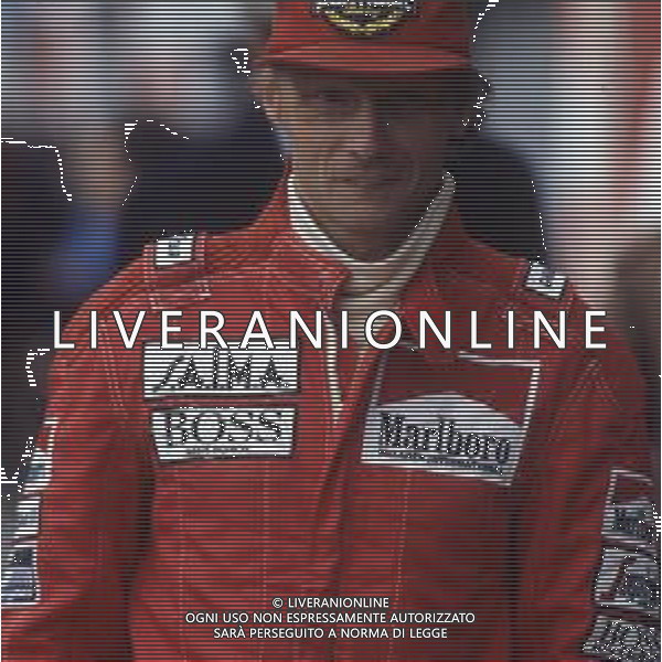 RETROSPETTIVA NIKI LAUDA PILOTA F1 E DIRIGENTE SPORTIVO NELLA FOTO NIKI LAUDA AG ALDO LIVERANI SAS