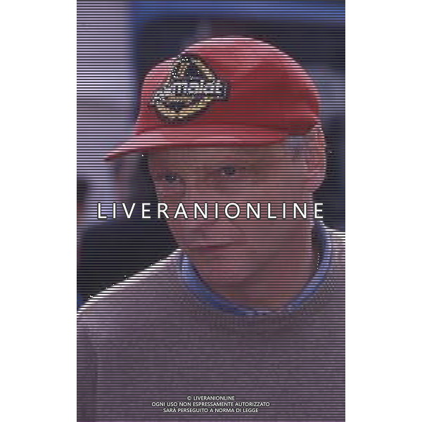 RETROSPETTIVA NIKI LAUDA PILOTA F1 E DIRIGENTE SPORTIVO NELLA FOTO NIKI LAUDA AG ALDO LIVERANI SAS